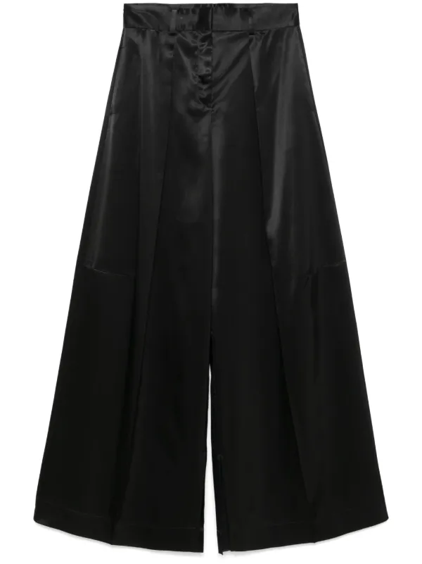 パンツ JIL SANDER Pleated wool trousers Black Jil Sander - Zipped Wool Pants | HBX - Globally Curated