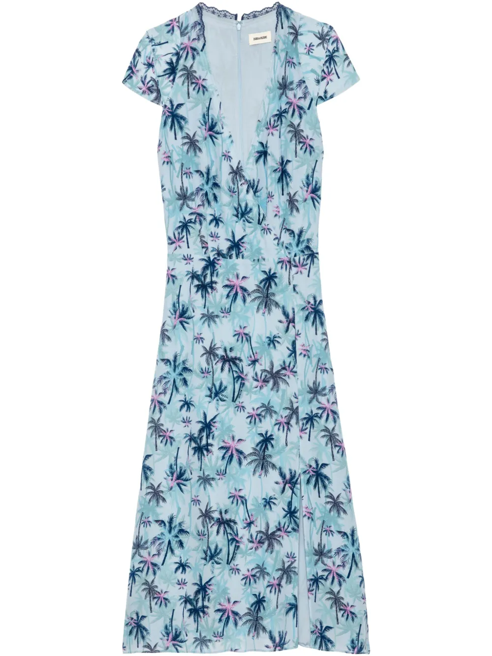 Zadig&Voltaire palm tree-print dress