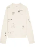 Zadig&Voltaire graphic-print sweatshirt - Neutrals