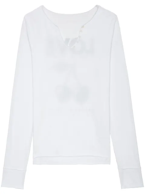 Zadig&Voltaire Henley t-shirt 