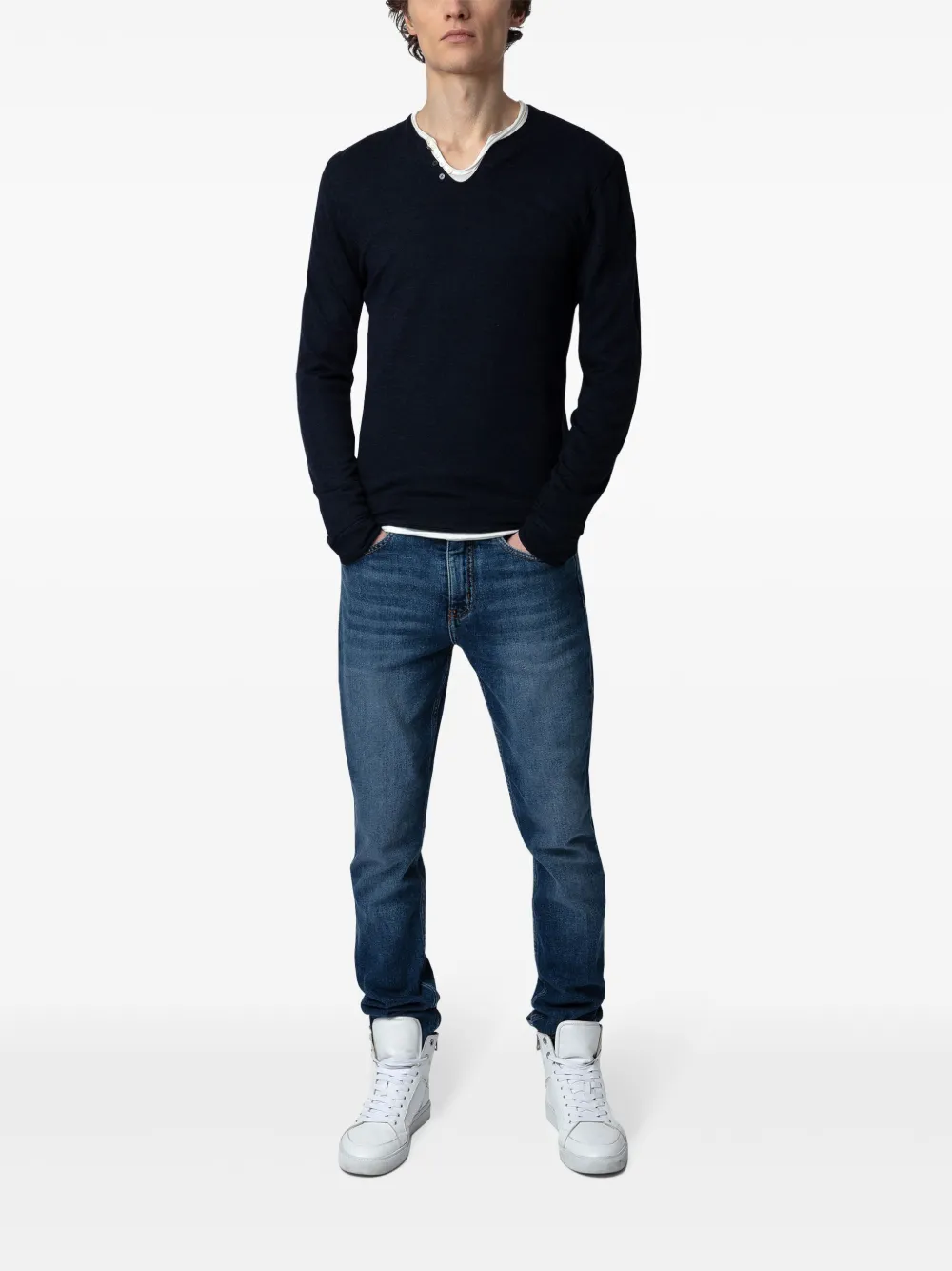 Zadig&Voltaire Monastir trui - Blauw