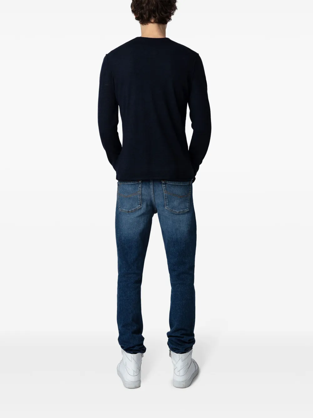 Zadig&Voltaire Monastir trui Blauw