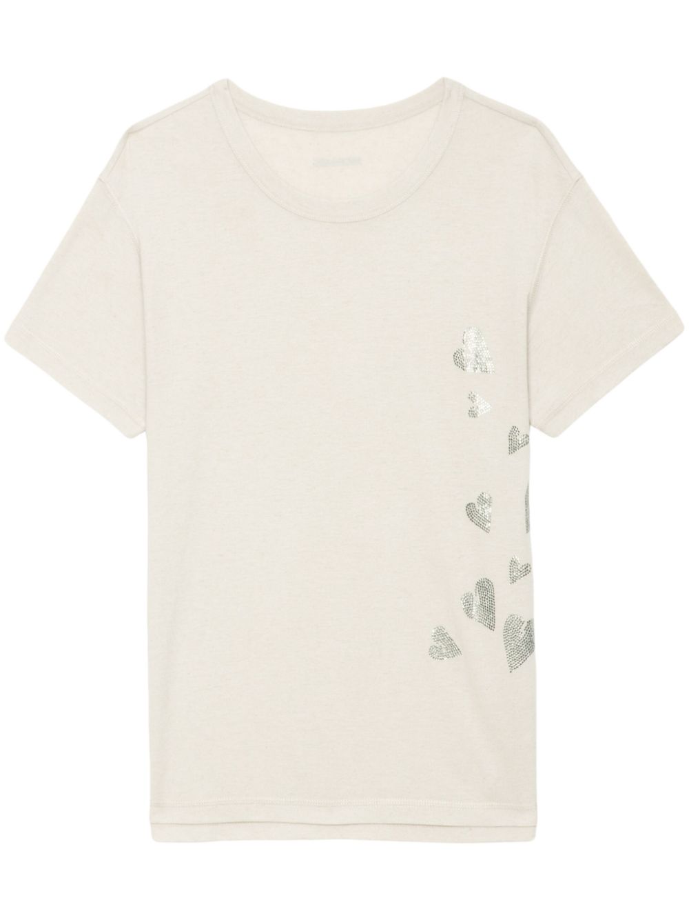 Zadig&Voltaire heart-motif T-shirt