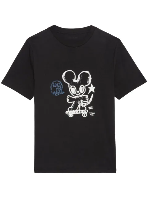Zadig&Voltaire Edwin Happy Mouse t-shirt 