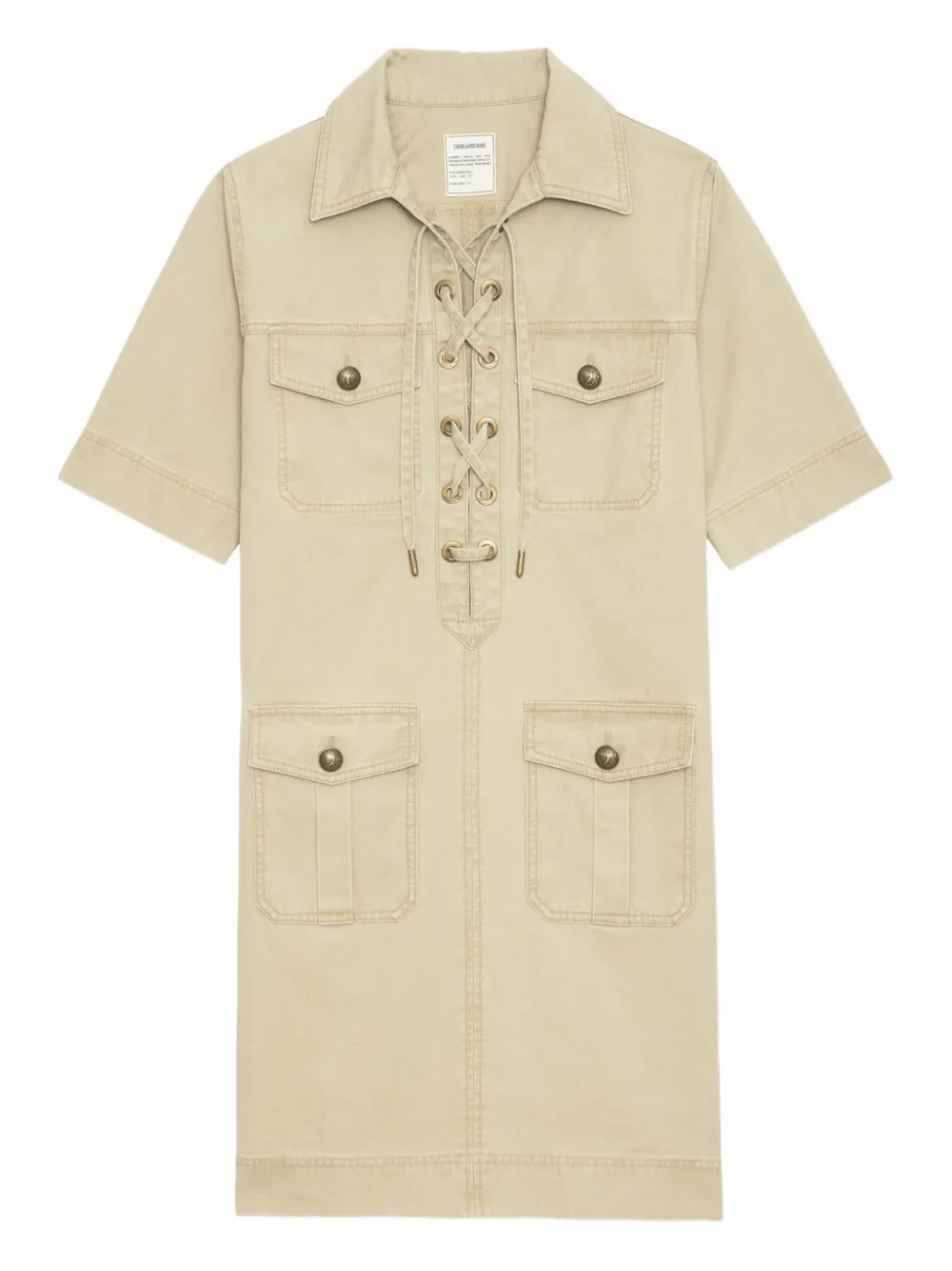 Zadig&Voltaire vestido camisero Record | neutro | Image 1