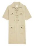 Zadig&Voltaire Record shirt dress - Neutrals