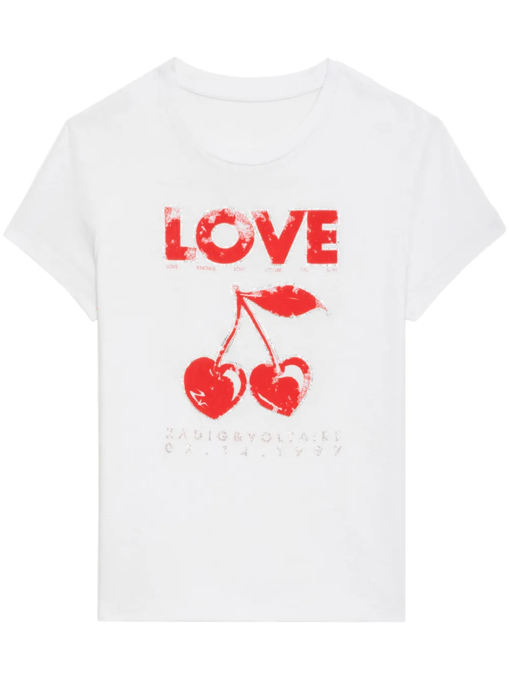 Zadig&Voltaire Walk Concert Cherry Love t-shirt