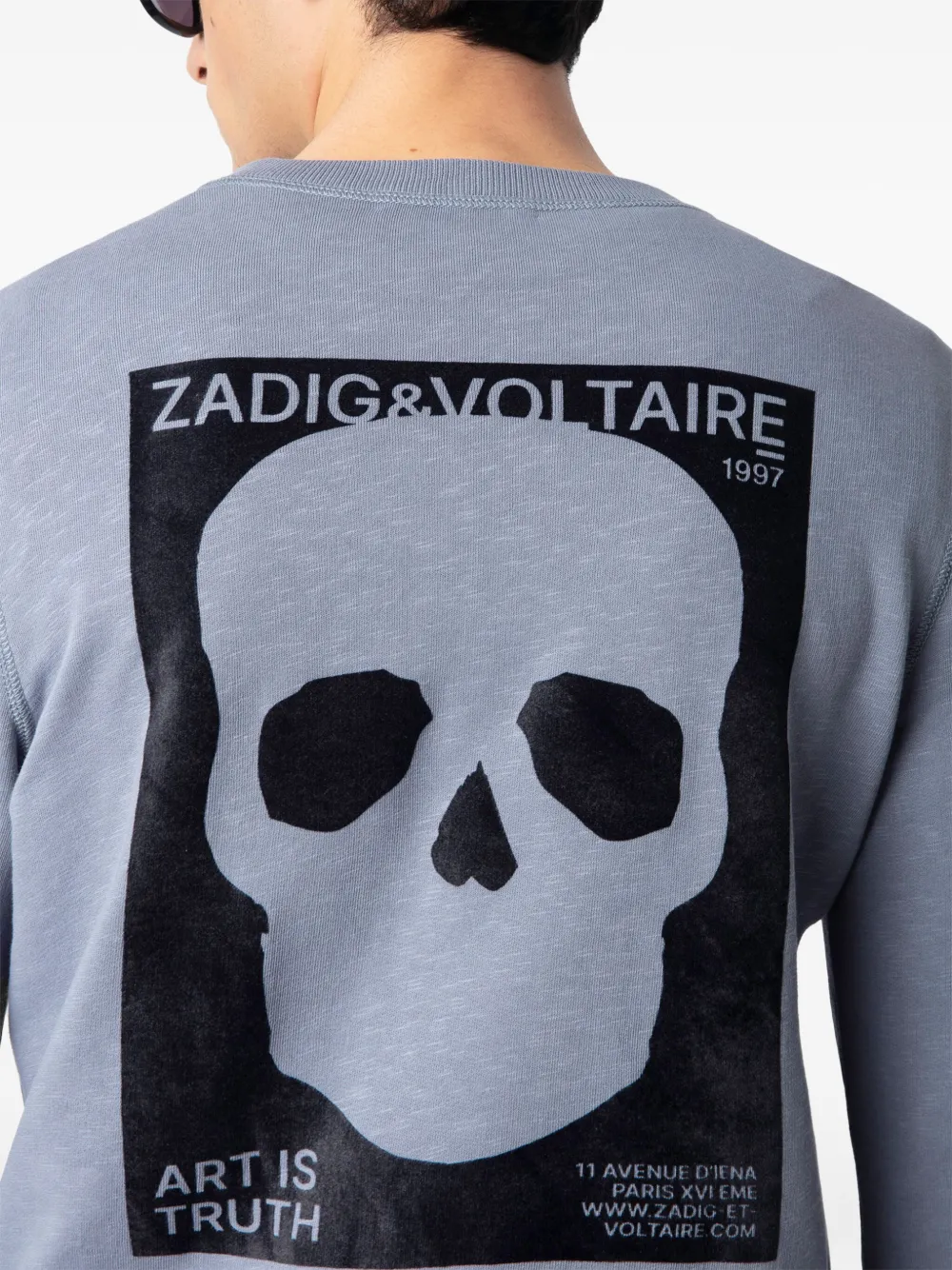 ZADIG & VOLTAIRE STONY SKULL SWEATER