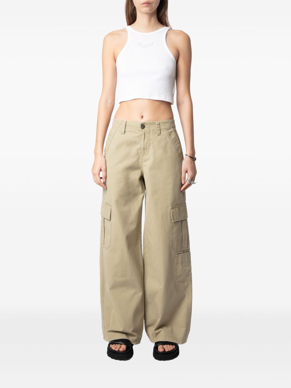 Zadig&Voltaire Straight broek - Beige