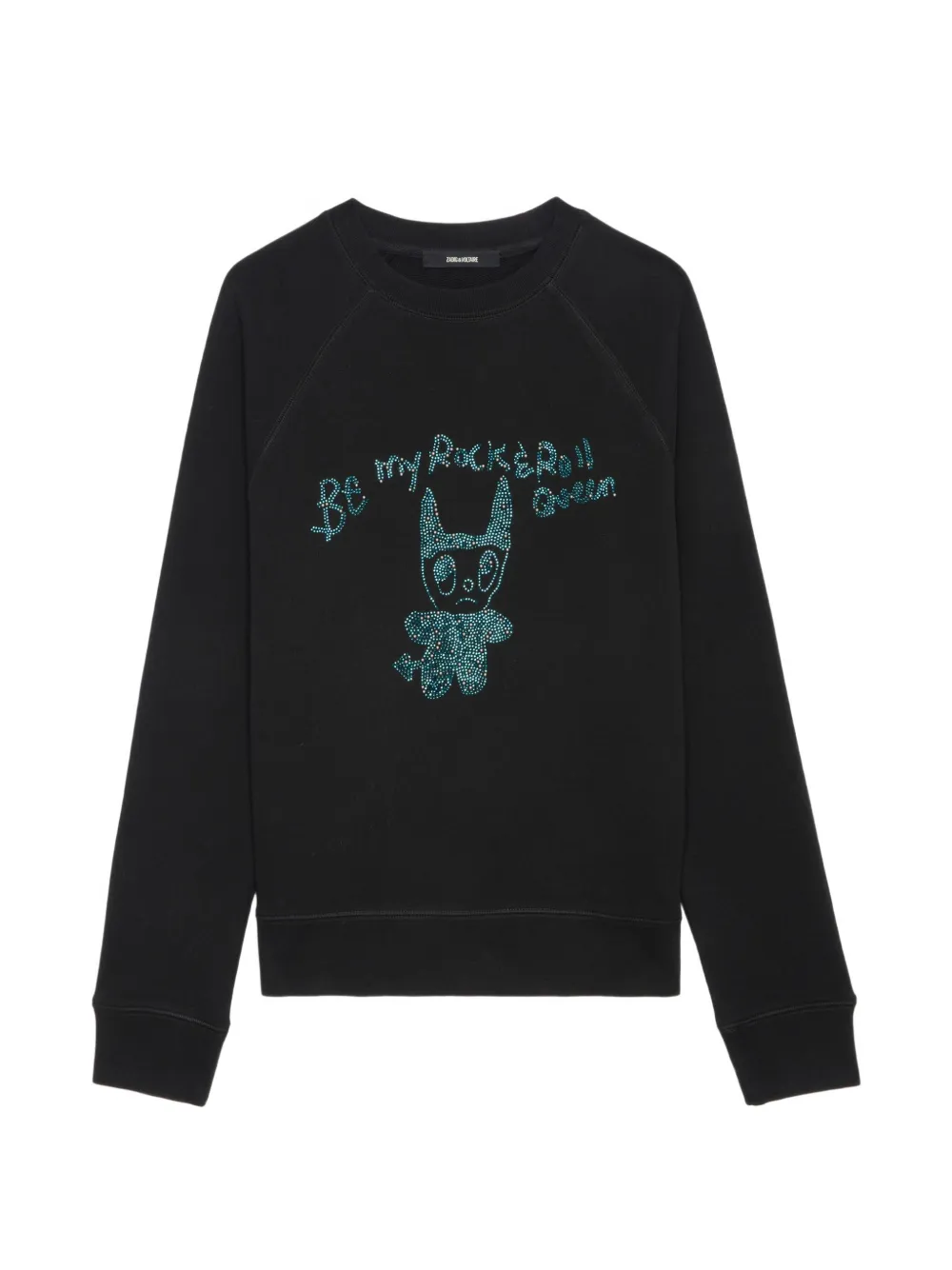 Zadig&Voltaire Sweater met stras Zwart