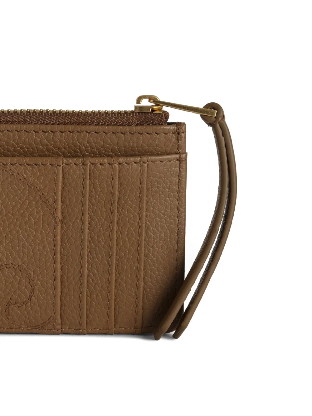 Zadig & Voltaire Western-style Monogram Wallet In Brown