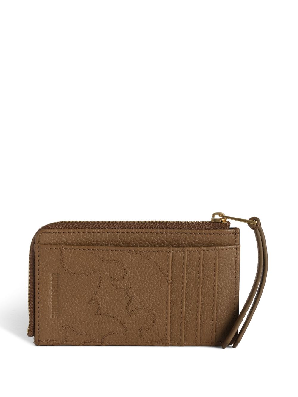 Zadig&Voltaire Western-style monogram wallet - Bruin