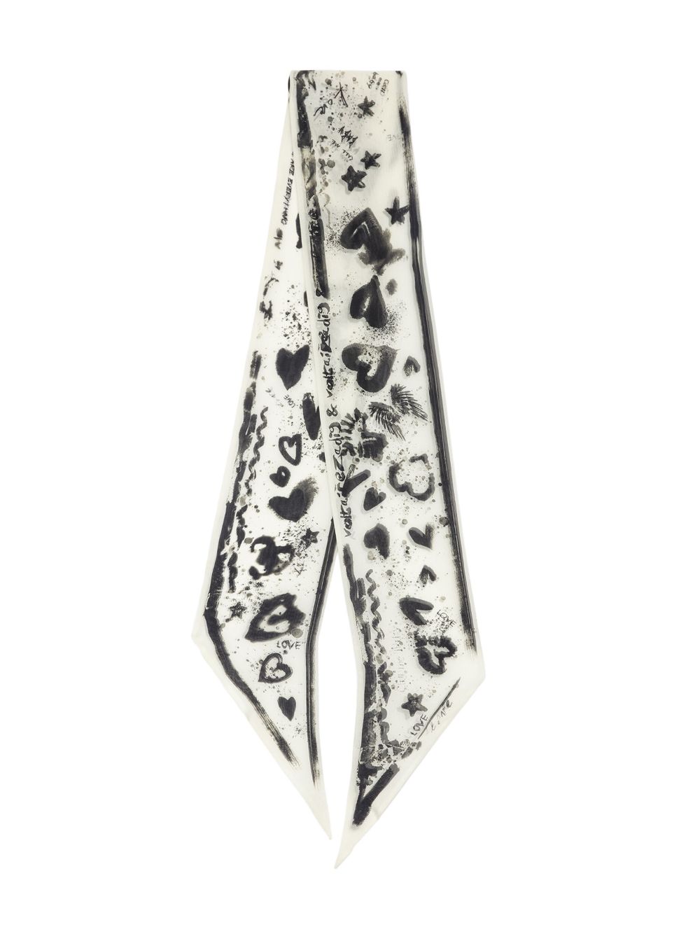 Zadig&Voltaire Jessie scarf - White