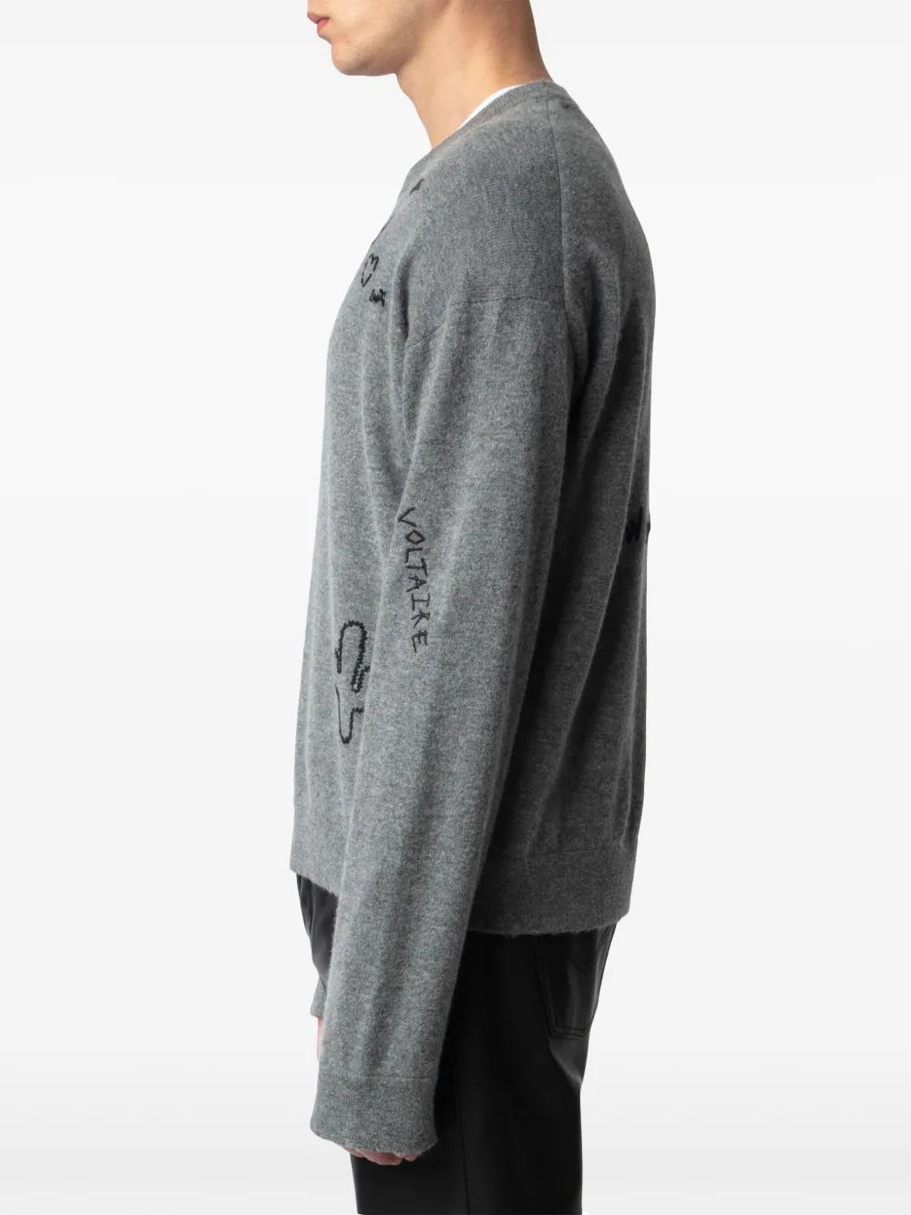 Zadig&Voltaire Marko trui Grijs