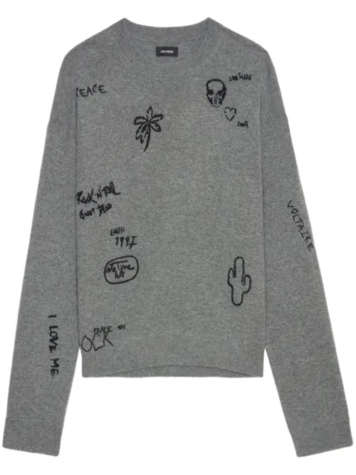 Zadig&Voltaire pull Marko - Gris - Zadig&Voltaire - Modalova