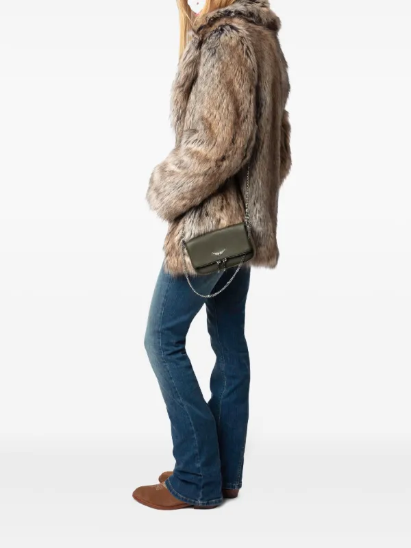 Zadig&Voltaire Rock Nano Clutch Bag | Green | FARFETCH