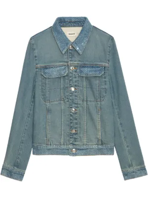 お歳暮 時期 Zadig&Voltaire FARFETCH - デニムジャケット通販 ウィメンズ ジャケット・アウター