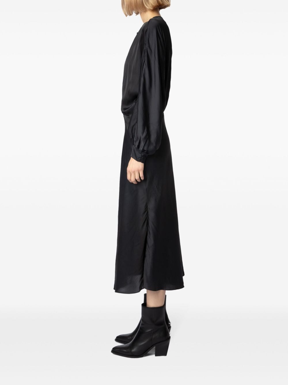 Shop Zadig & Voltaire Ruiko Dress In Black