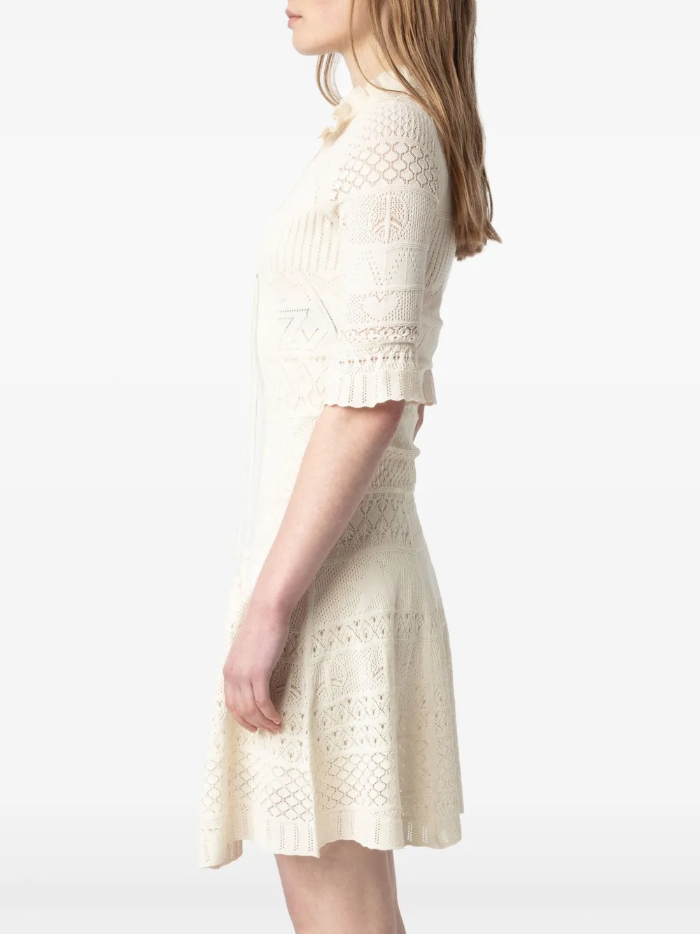 Zadig&Voltaire Memphisa jurk Beige