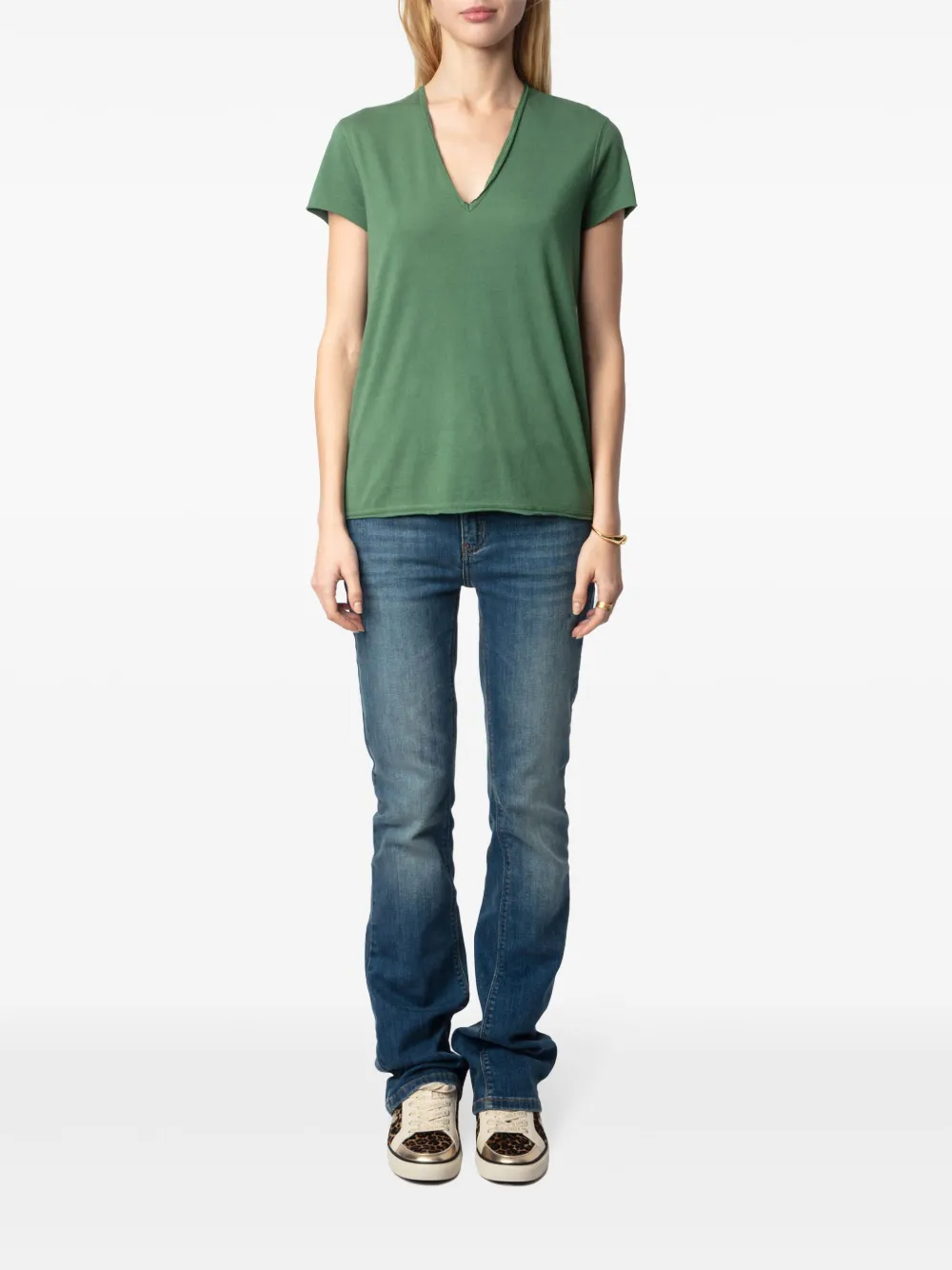 Zadig&Voltaire Fallen Angel T-shirt - Groen