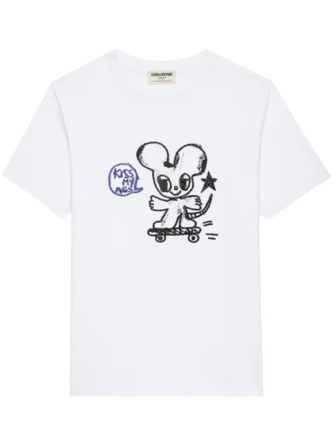 Zadig&Voltaire Edwin Happy Mouse t-shirt 