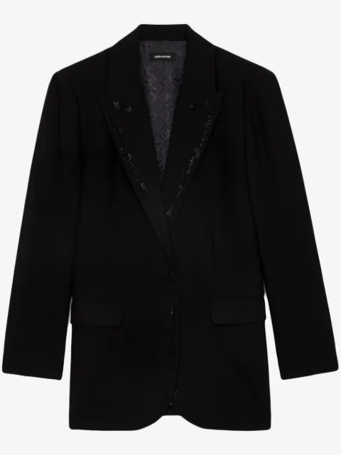 Zadig&Voltaire Viva rhinestone blazer