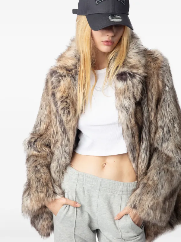 Zadig&Voltaire Faune Coat | Neutrals | FARFETCH