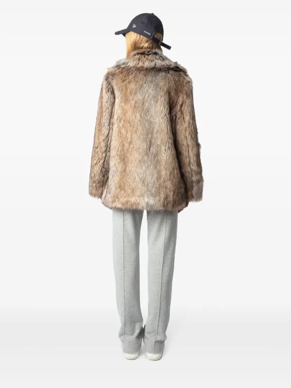 Zadig&Voltaire Faune Coat | Neutrals | FARFETCH