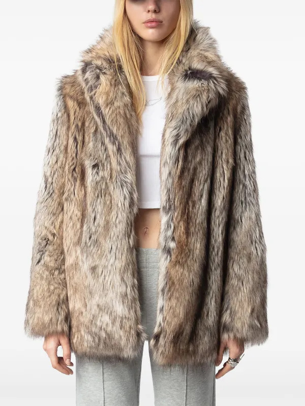 Zadig&Voltaire Faune Coat | Neutrals | FARFETCH