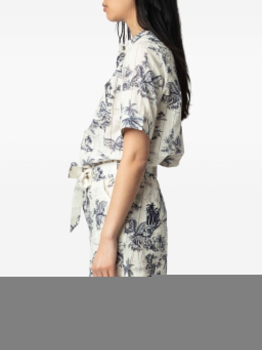 Zadig&Voltaire Tuta corta con stampa Tropical Island | Image 5