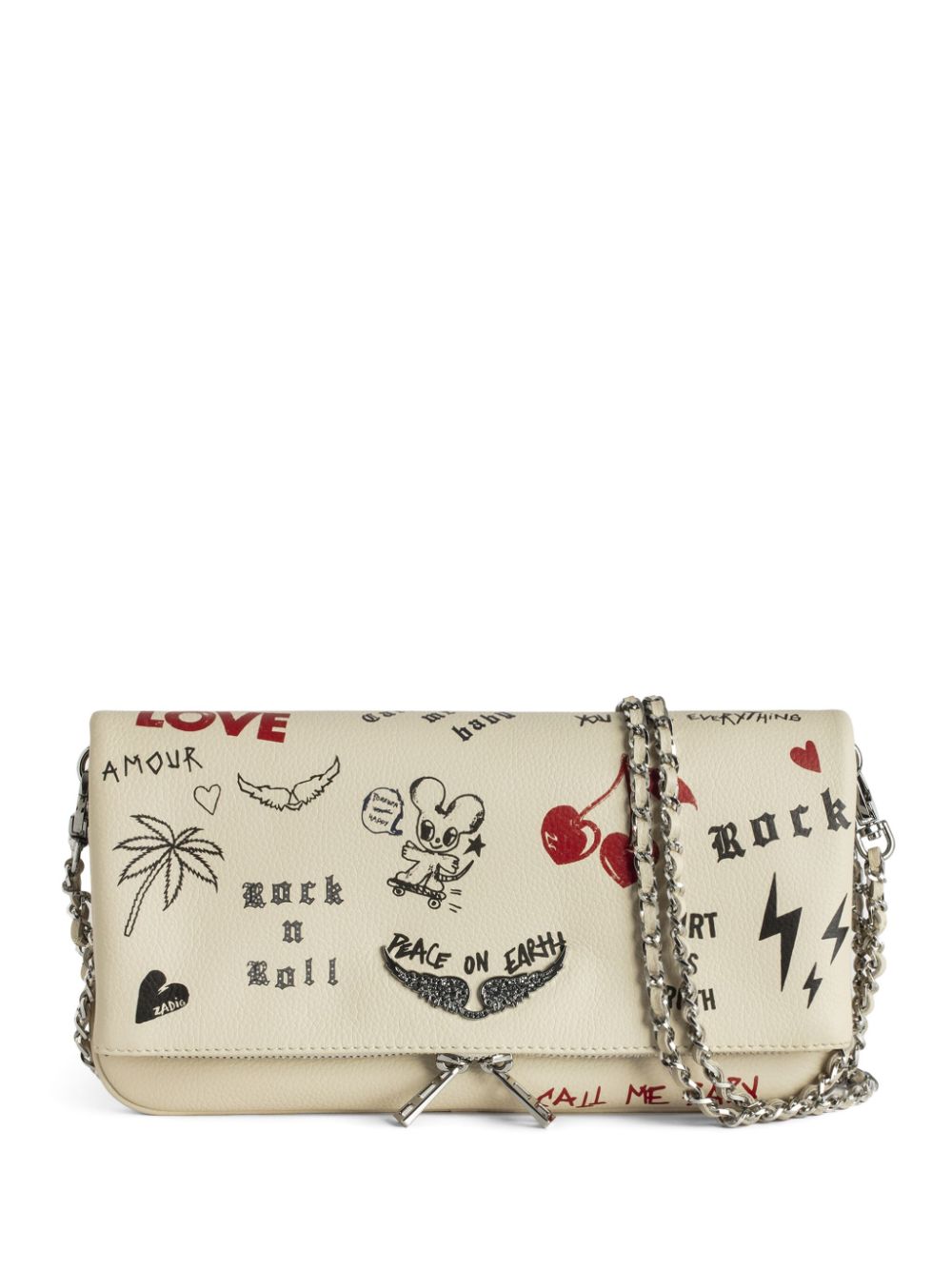 Zadig&Voltaire Rock Love clutch bag