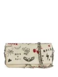 Zadig&Voltaire Rock Love clutch bag - Neutrals