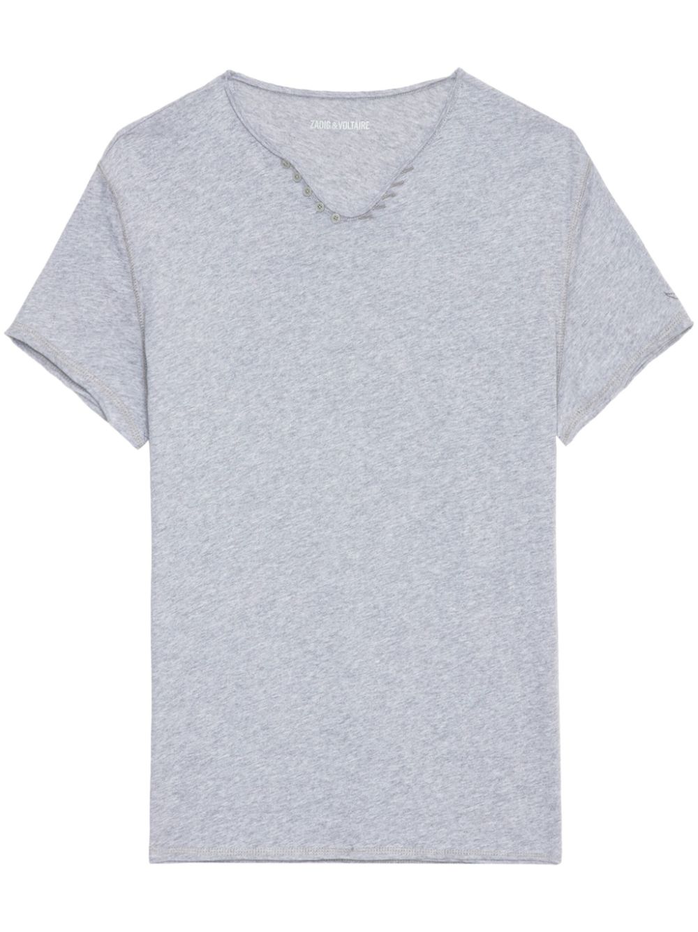 Zadig&Voltaire Henley-neck T-shirt