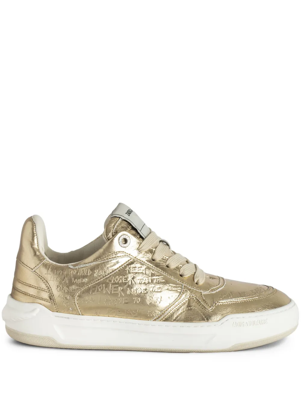 Zadig&Voltaire Vintage sneakers Goud