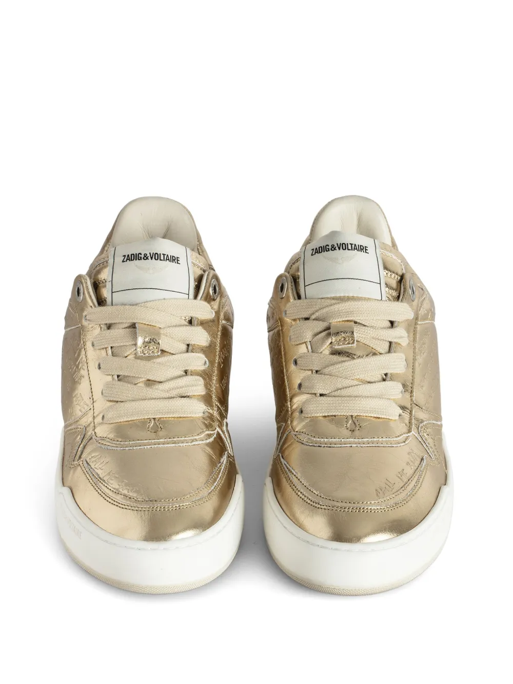 Zadig&Voltaire Vintage sneakers Goud