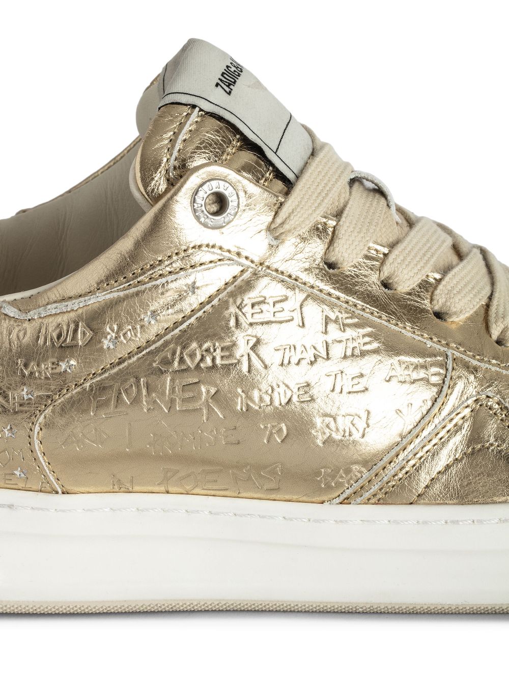 Zadig&Voltaire Vintage sneakers - Goud