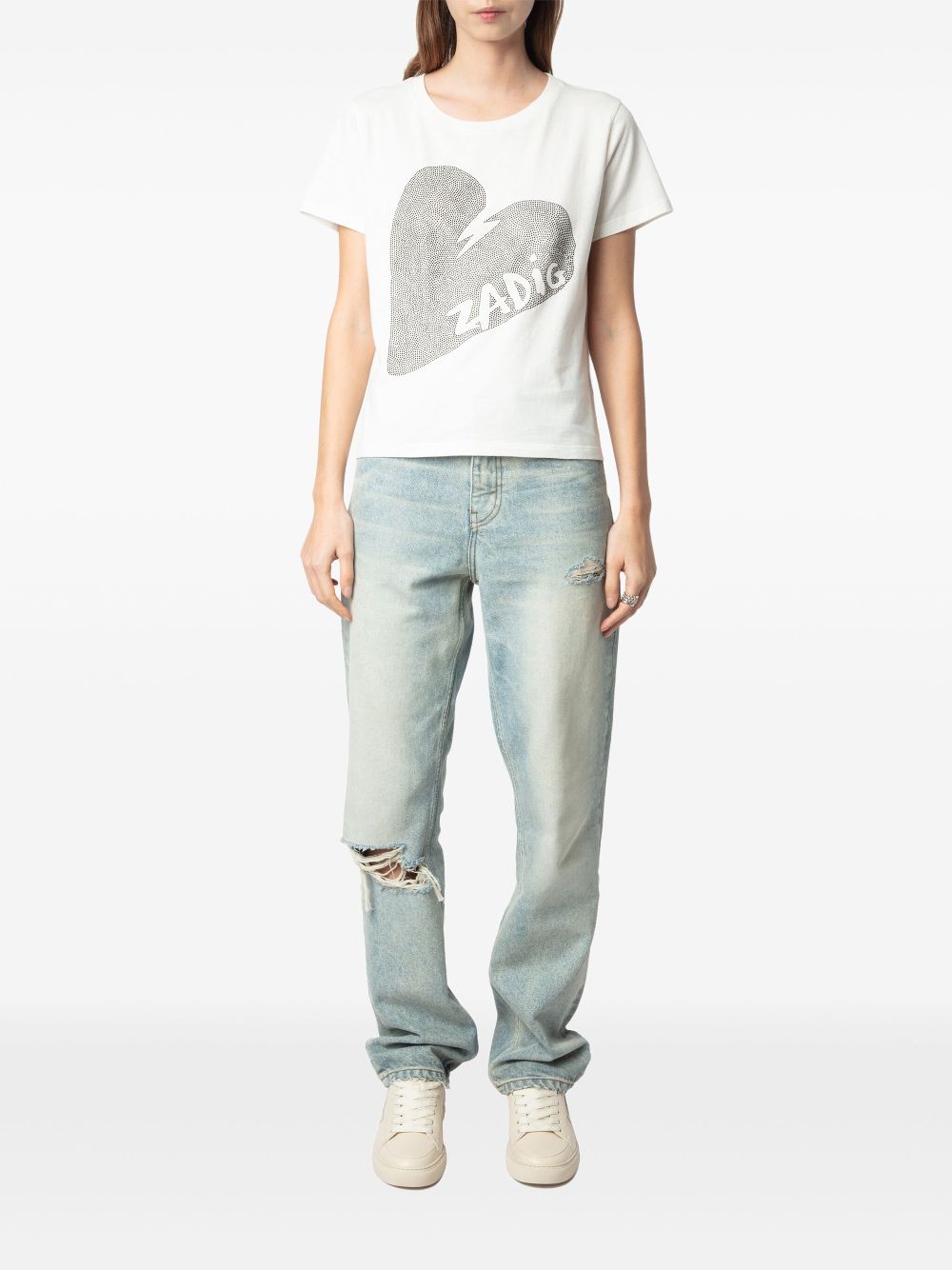 Zadig&Voltaire Alys t-shirt - Neutrals