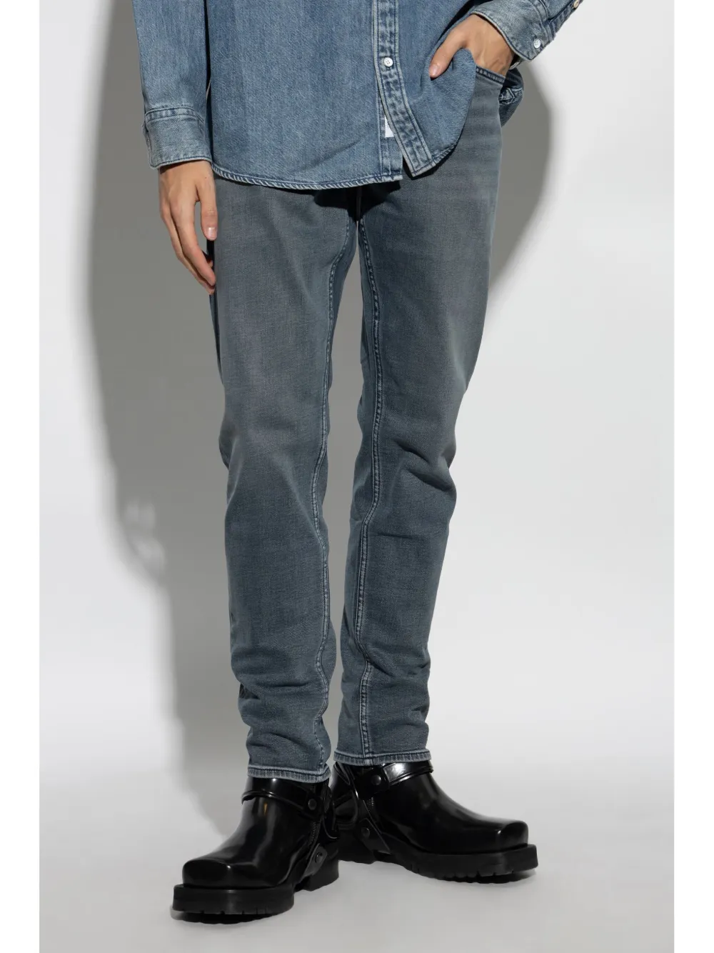 rag & bone Kian straight jeans Blauw