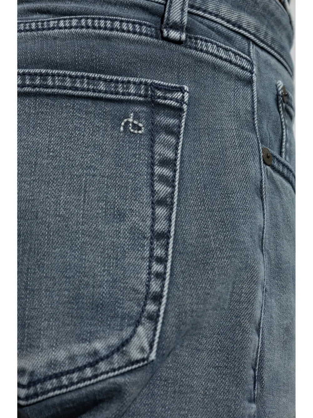 rag & bone Kian straight jeans Blauw