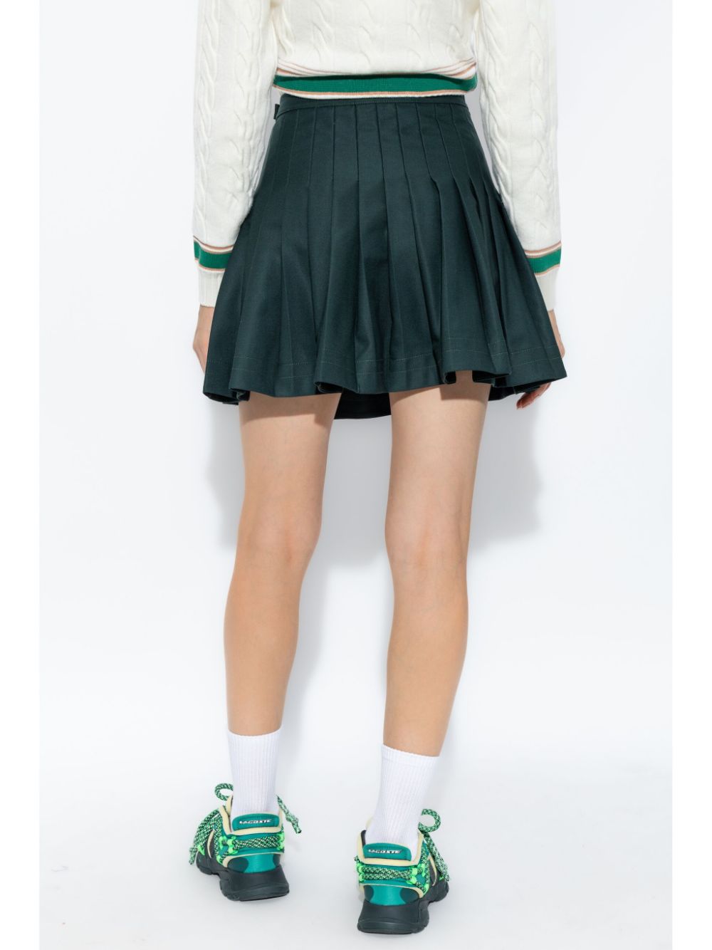 LACOSTE PLEATED MINISKIRT 