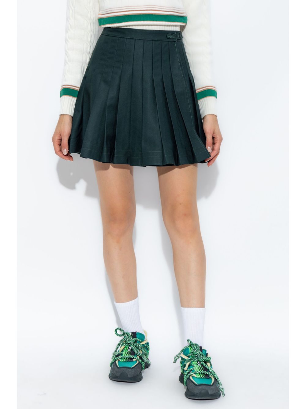 LACOSTE PLEATED MINISKIRT 