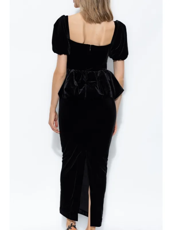 【大人気】SELF PORTRAIT ベルベットミニドレス self-portrait ベルベットミニドレス - Black | REVOLVE