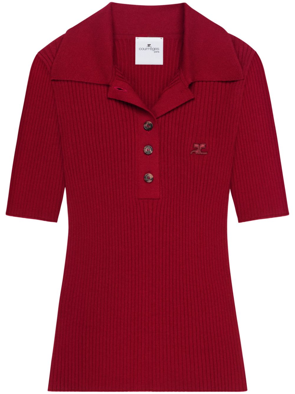 Courrèges Iconic polo shirt