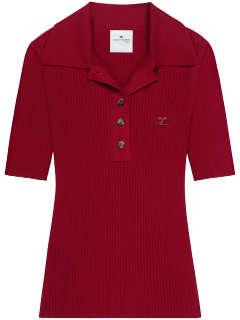 Courrèges Iconic polo shirt