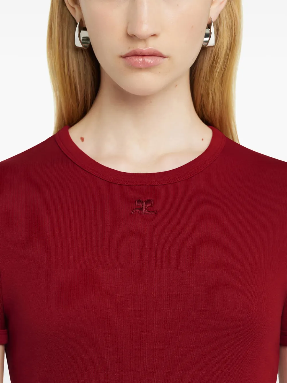 Courrèges AC T-shirt Rood