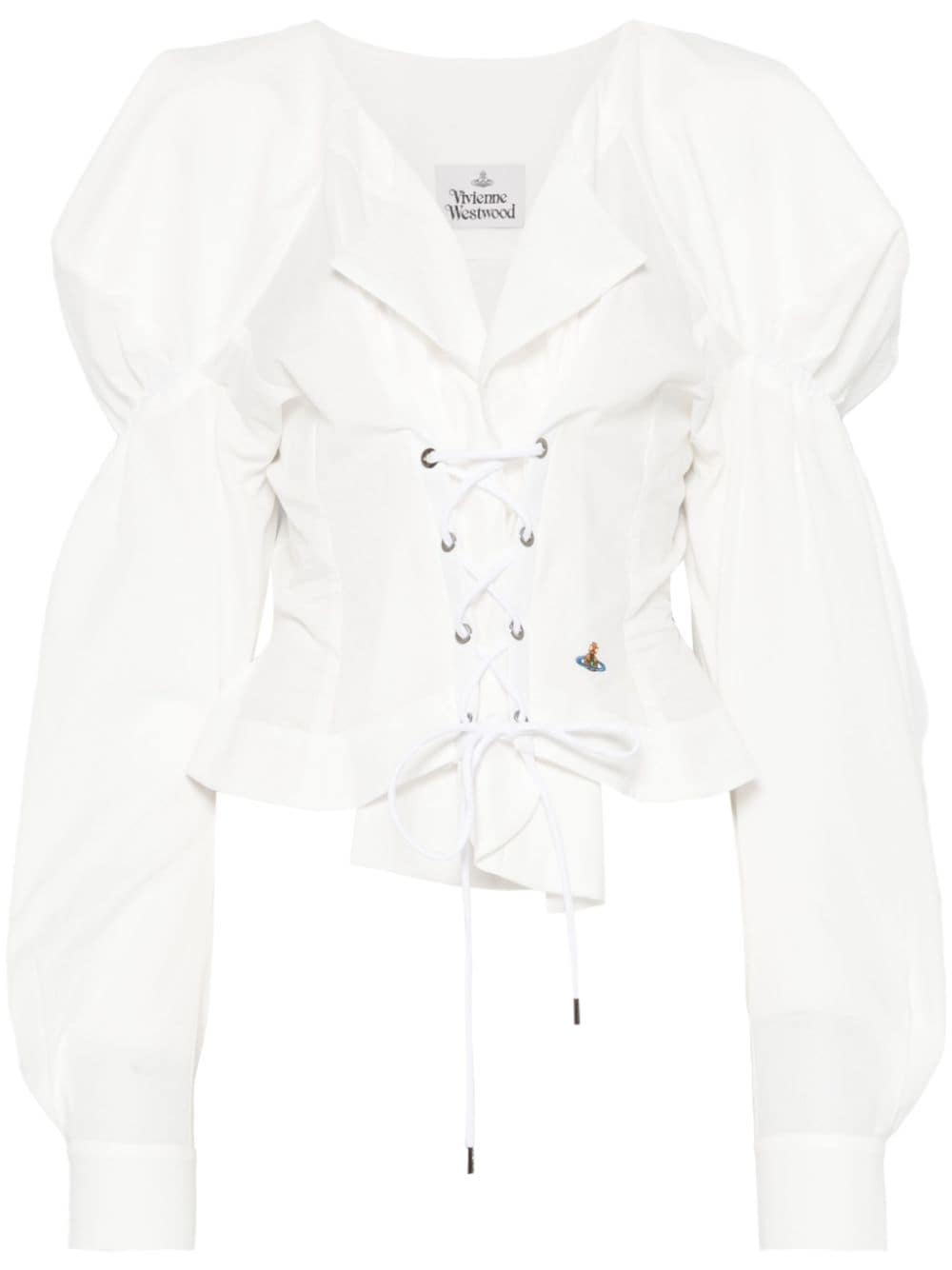 Shop Vivienne Westwood Kate Blouse In White