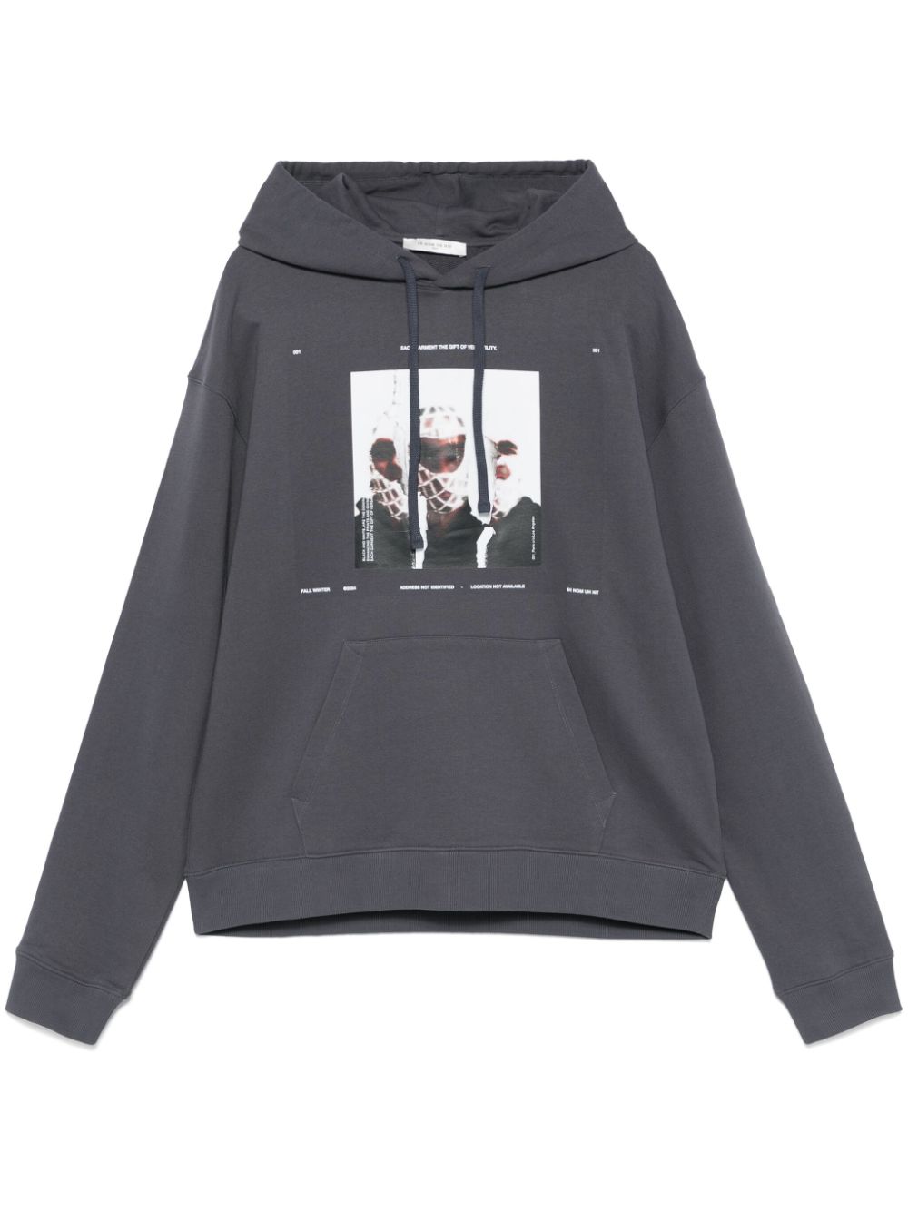 Ih Nom Uh Nit Balaklava hoodie - Grey