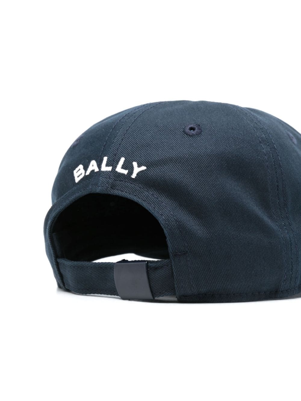 Shop Bally Logo-patch Cap In Blue