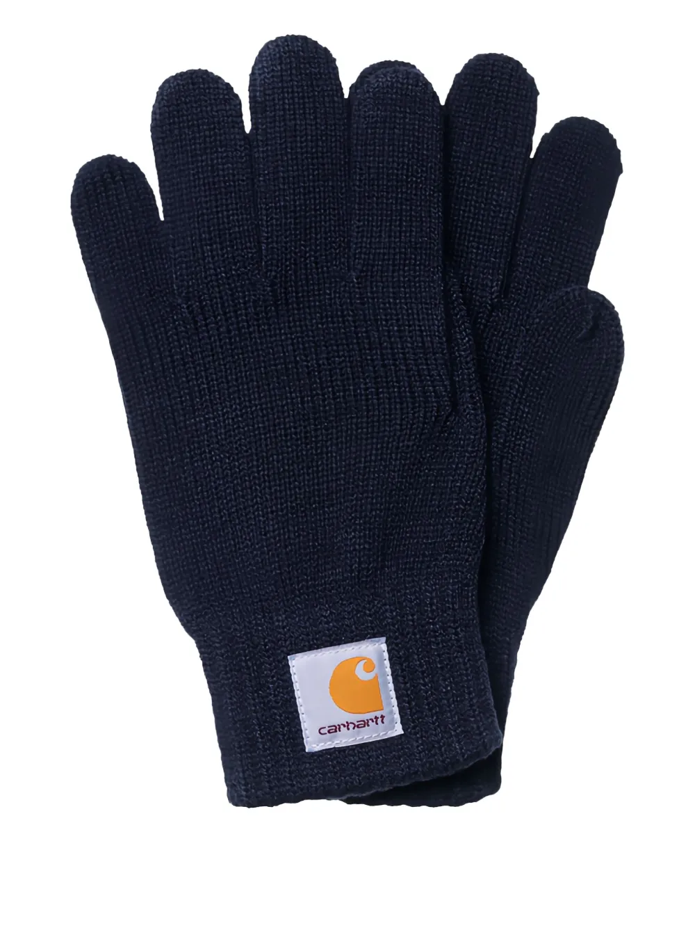 Carhartt WIP logo-patch gloves | Blue | Image 1
