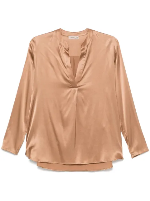 Blanca Vita satin blouse